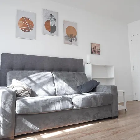 Modern Charming 1-Room Flat In Paris - Marais Bastille פריז