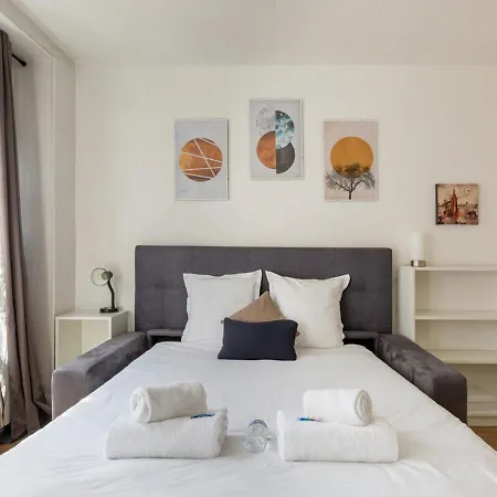 Modern Charming 1-Room Flat In Paris - Marais Bastille *